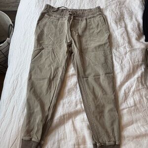 James Perse Men's Drawstring Jogger Pants - Taupe